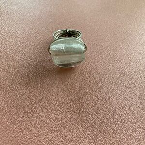 Wire Wrapped Murano Glass Ring